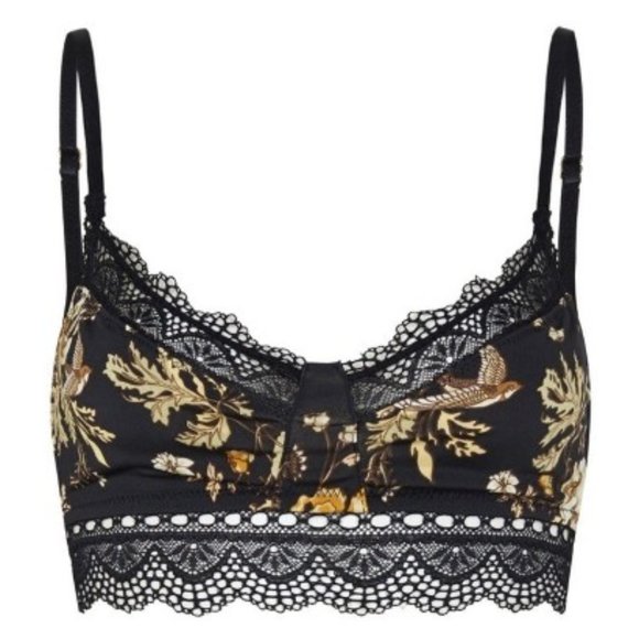 SPELL & THE GYPSY Rosa Lace Bralette ~ Coal Black - Picture 10 of 11